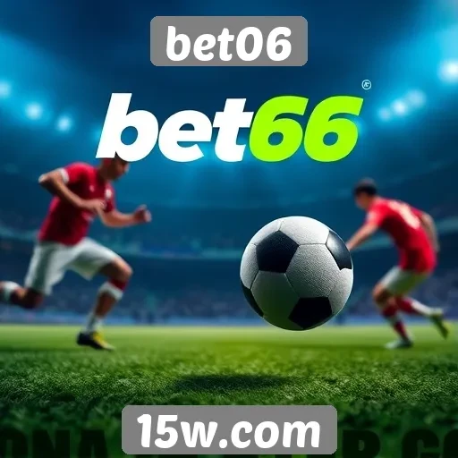 Apostas esportivas no site bet06 em evidência